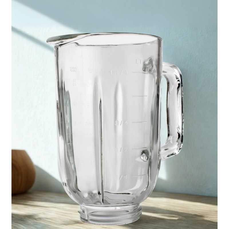 Black + Decker Repuesto jarra de vidrio licuadora 1.25L DuraPro/Ice Crush - BL2010WG-03LA