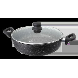 Westinghouse cacerola baja con tapa marmol negro 32 cm WCCC0009L32MBB