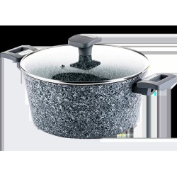 Westinghouse cacerola con tapa granito gris 24cm WCCC0070024GGY