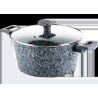 Westinghouse cacerola con tapa granito gris 24cm WCCC0070024GGY