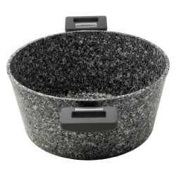 Westinghouse cacerola con tapa granito gris 24cm WCCC0070024GGY