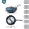 Westinghouse cacerola baja Performance azul 28cm WCCW0095028BL