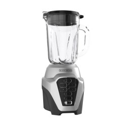 Black + Decker licuadora 4 veloc vidrio 1.5L 700w digital plateada - BL0976-1MDLA