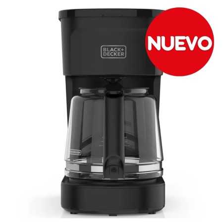 Black + Decker cafetera 12 tazas vortex switch filtro perman negro mate - CM0021-0BDLA
