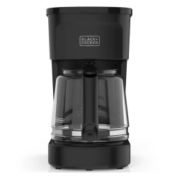 Black + Decker cafetera 12 tazas vortex switch filtro perman negro mate - CM0021-0BDLA