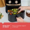 Black + Decker freidora de aire con perillas 4.2L Purifry gris - AFBD42-3BDLA