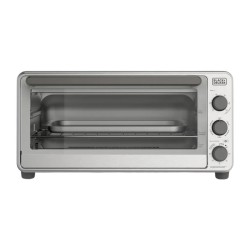 Black + Decker horno tostador 12 rebanadas 32L extra ancho gris - TO8230-0GDLA