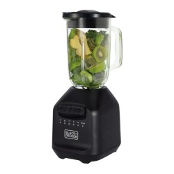 Black + Decker licuadora ice crush 1.5 lts jarra de vidrio negra - BL2209GBB-LA