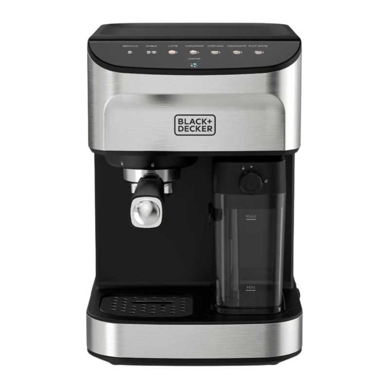 Black + Decker maquina de cafe espresso gustoso - EM0412-1SDLA