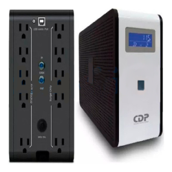 CDP ups regulador lcd 1000va/500w 6 salidas r-smart 1010 lcd r-smart 1010
