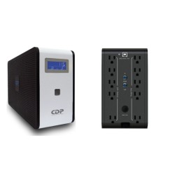 CDP ups regulador lcd 1000va/500w 6 salidas r-smart 1010 lcd r-smart 1010