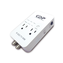 CDP supresor de picos para electrodomesticos para tv-audio y video/ 1800w/15amp R SS2TV