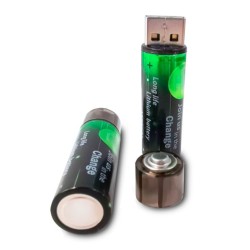 CDP bateria recargable AA usb lbu-aa
