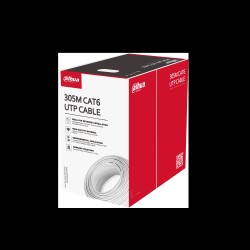 Dahua cable UTP CAT6 de 305m color azul - DH-PFM920I-6UN-C-  1.0.99.50.10046
