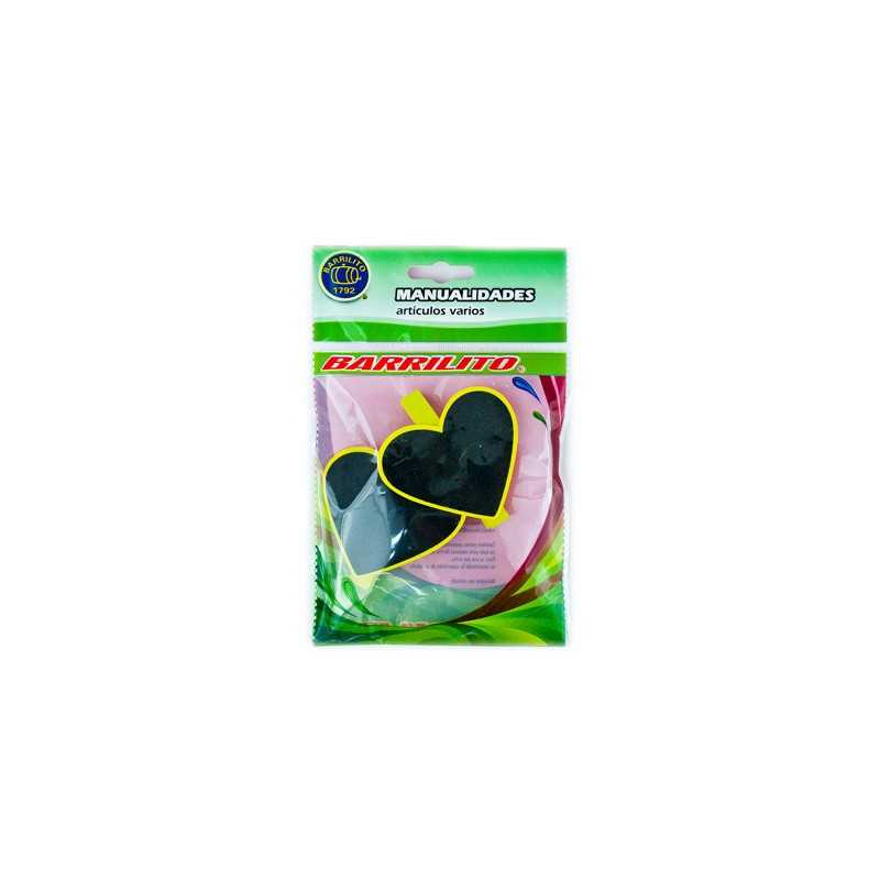 Barrilito clip de madera pizarron corazones wclp13 2 piezas