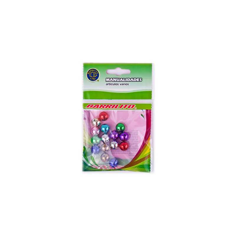 Barrilito cuentas de plastico cp018 12 mm 15 piezas