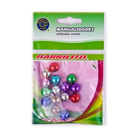 Barrilito cuentas de plastico cp018 12 mm 15 piezas