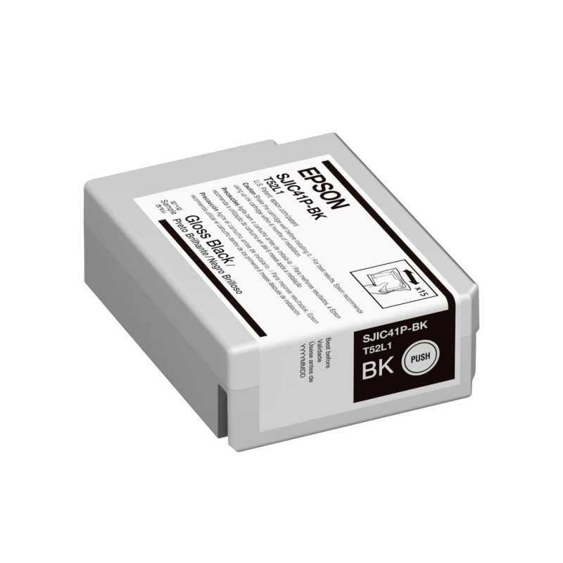 Epson cartucho negro gloss C4000 SJIC41P -C13T52L120