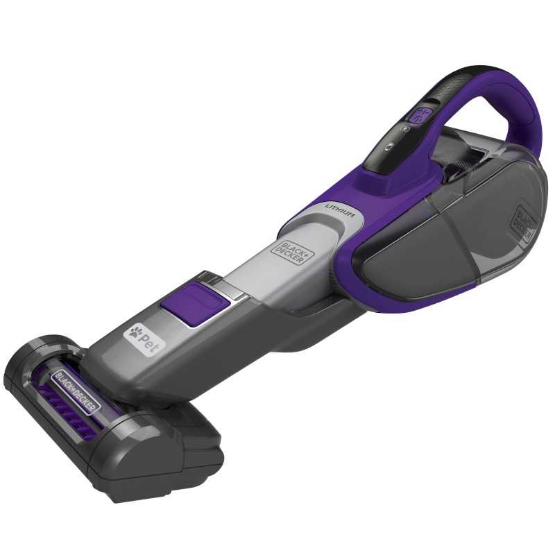 Black + Decker aspiradora pelo mascotas sin cable 500ml HHVJ315JDP27-B3