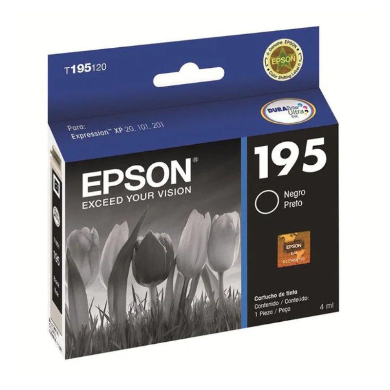 Epson cartucho negro  para XP 101/201/211  T195120-AL