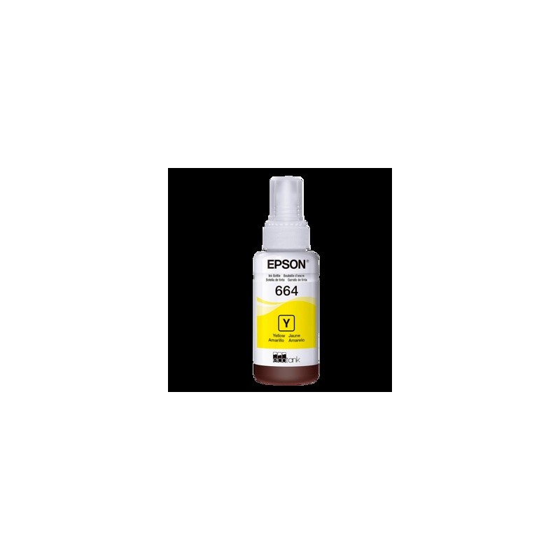 Epson botella tinta amarilla T664420-AL para L110-220-350-355-555 6500 Pag
