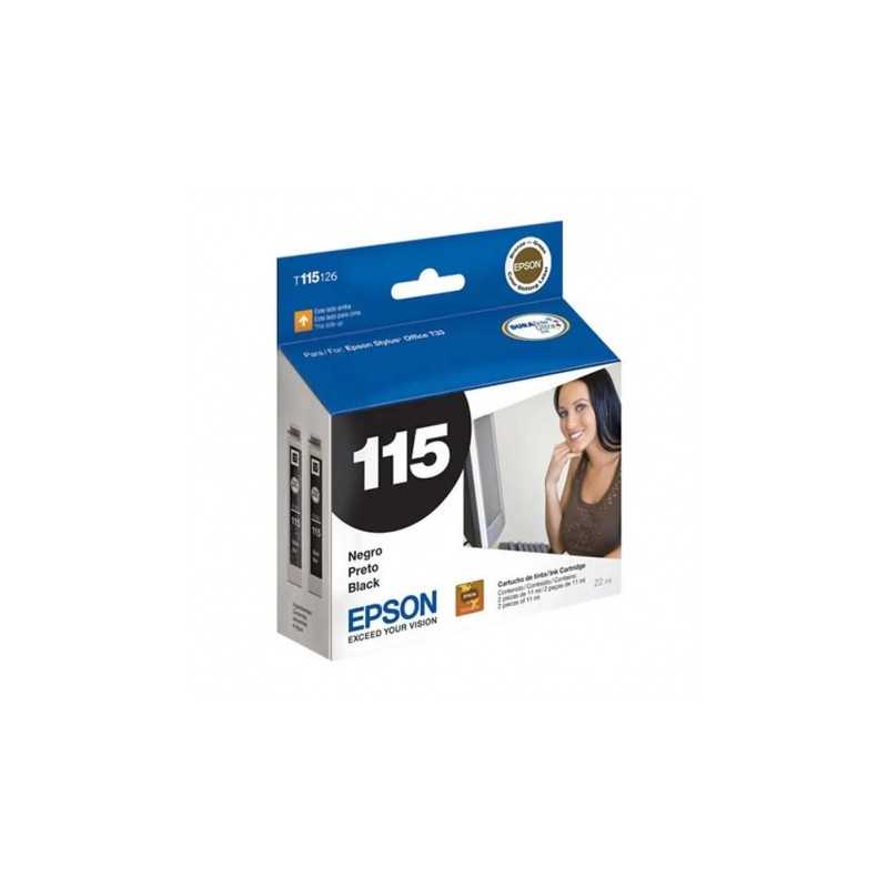 Epson cartucho de tinta 115/115 negro-T115126-AL