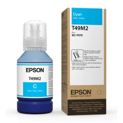 Epson botella tinta ultrachrome T49M cyan 140 ml-T49M220